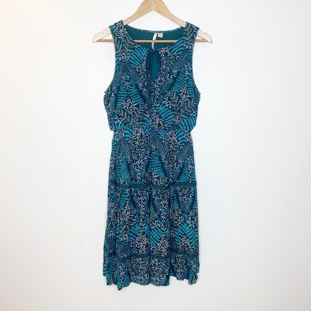 LC Lauren Conrad | Tropical Print Dress XS